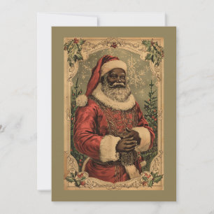 Papá Noel negro Navidad Árbol de Navidad