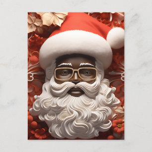 Papá Noel Negro Navidades del Rey Melanin Navidad
