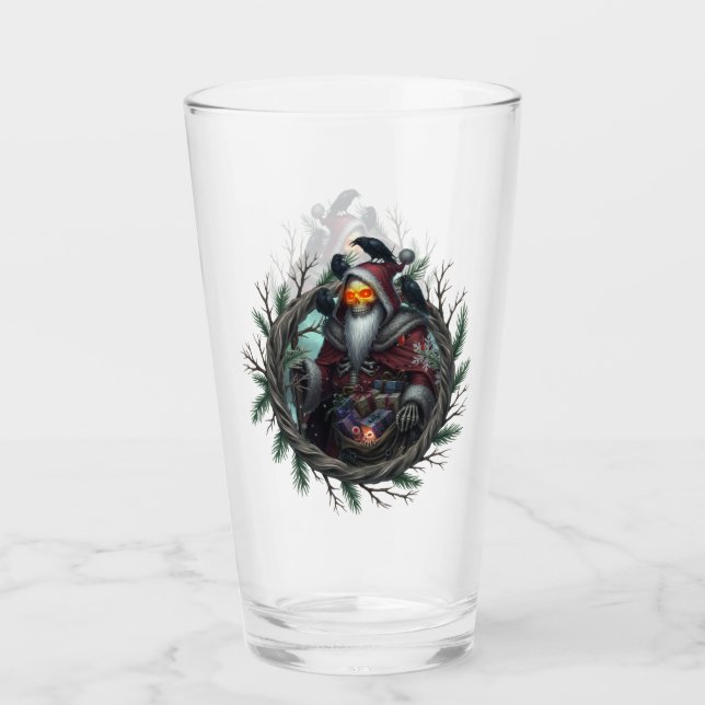 Papá Noel Oscuro de las Sombras – Esqueleto de Nav (Anverso)