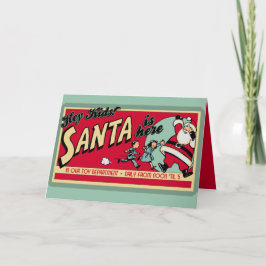Papá Noel personalizado ya está aquí las tarjetas 