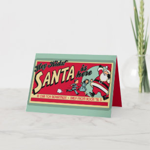 Papá Noel personalizado ya está aquí las tarjetas