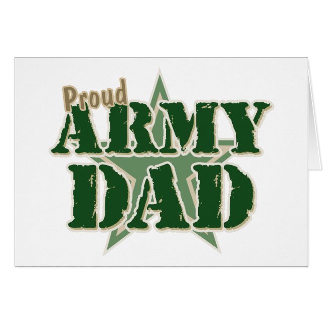 Papá orgulloso del ejército (Anverso (Horizontal))
