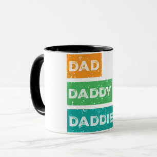 Papá, papi, la taza del día del padre más adorable