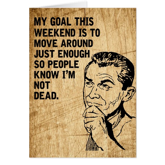 Papá perezoso rústico retro del día de padre de (Frente)