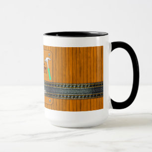 Papá personalizado, taza de café del día de pad