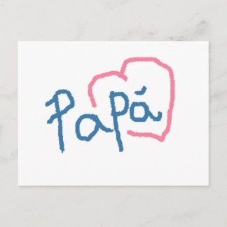 Papá - Postal