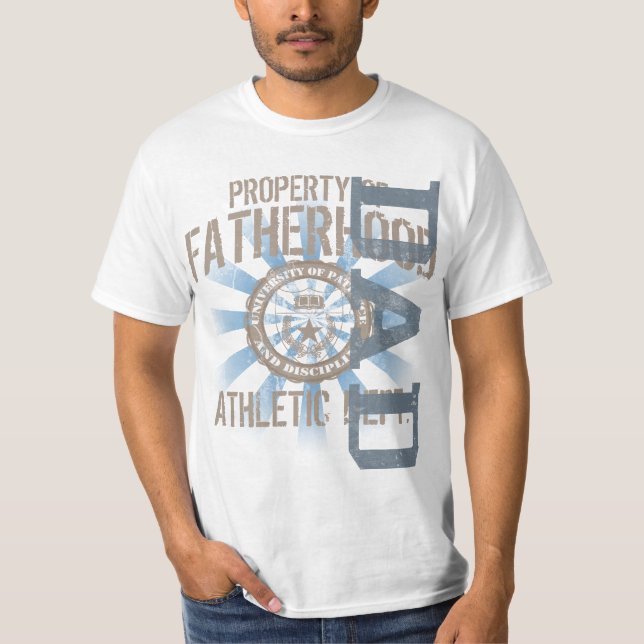 Papá, propiedad de la camiseta del día de padre de (Anverso)