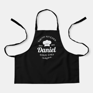 Papá - Rey de la Barbacoa Delantal Personalizado p