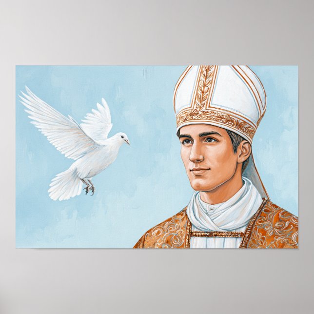 Papa San Fabián: La señal de la paloma (Frente)