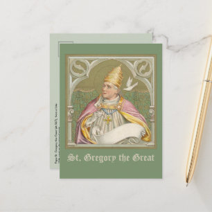 Papa San Gregorio Magno (M 067) Tarjeta Postal