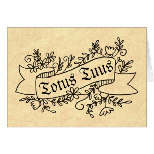 Papa St. John Paulo II del rezo de Totus Tuus