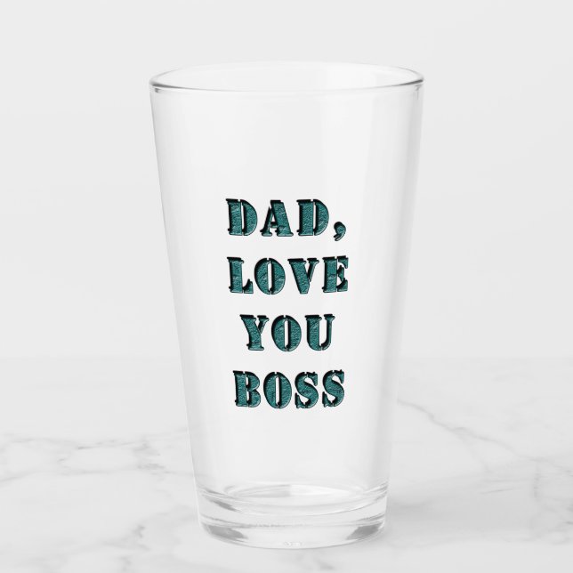 PAPÁ, TE AMO JEFE 1 (Anverso)