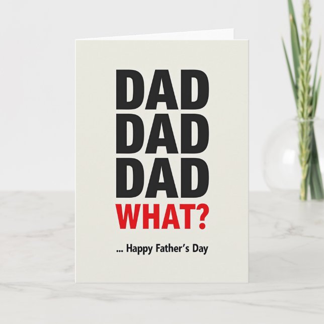 Papá Valiente Tarjeta del Día del Padre (Anverso)