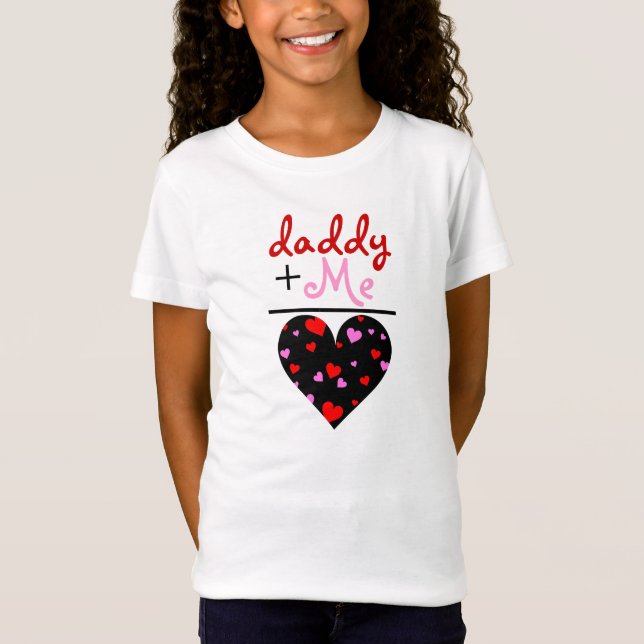 Papá y yo camisa del día de Valentine (Anverso)