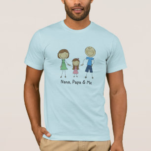 Papá y yo de Nana camiseta