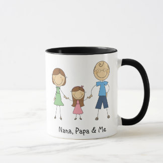 Papá y yo de Nana taza