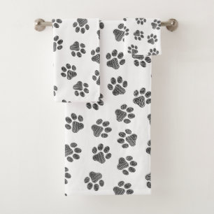 Papas de perro, garras de perro, patas negras