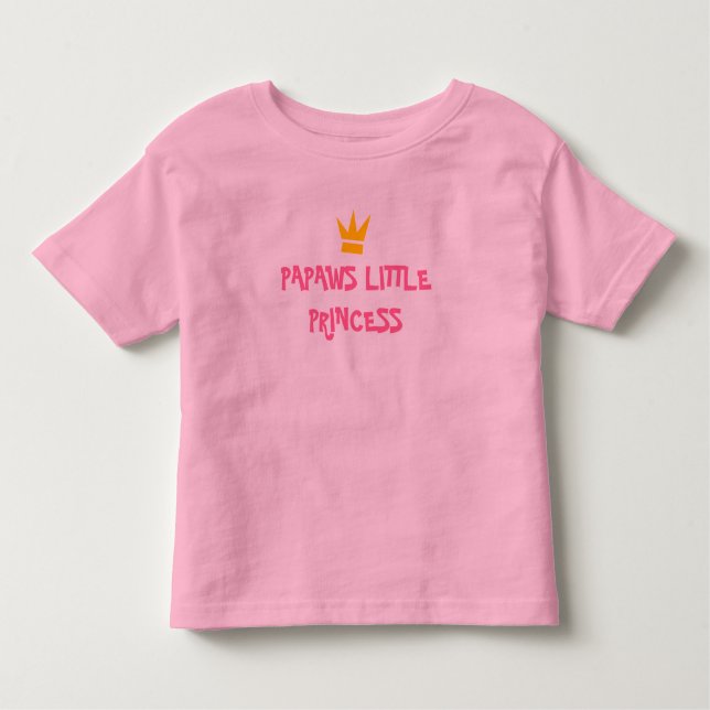 PAPAS PEQUEÑA CAMISA PRINCESA (Anverso)