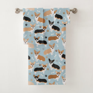 Papas y huesos de perro de Corgi