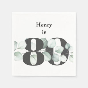 Papel 80.ª servilleta de cóctel personalizada