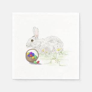 Papel Abreo de Pascua de la servilleta de cóctel estánda