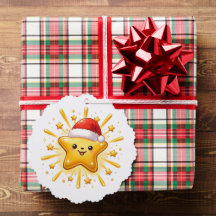 Adorno de estrella de Navidad linda