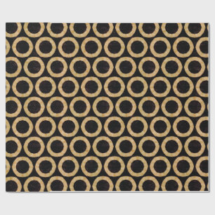 Papel africano de Decoupage de la materia textil