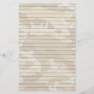 Papel alineado con el desierto Camo