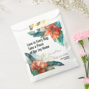 Papel 💗Amor en Cada Bolsa - Paraíso Serenata de Hibisco