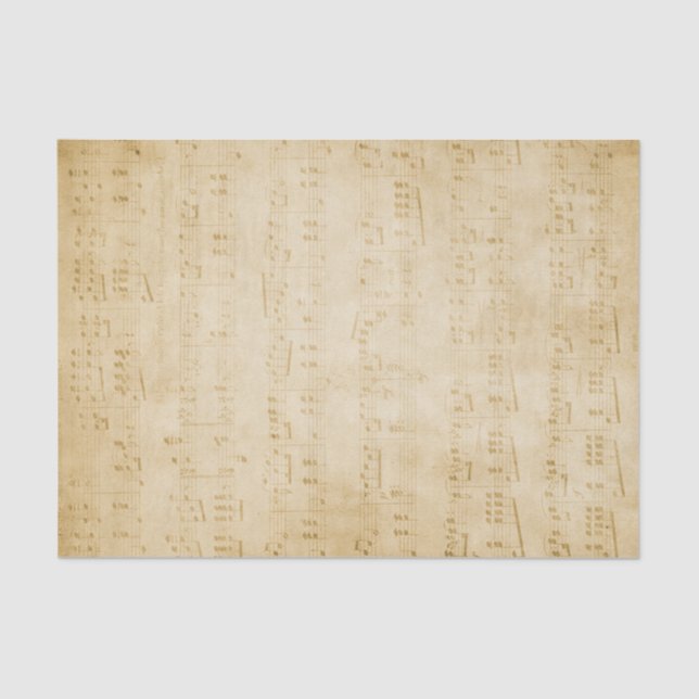 Papel anticuado vintage de hojas antiguas de papel (Anverso)