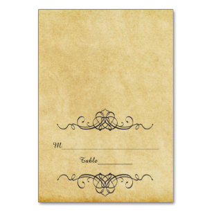 Papel Antiguo - Tarjetas de Acompañante