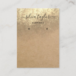 Papel artesanal de caligrafía Tarjeta de visualiza