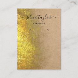 Papel artesanal de caligrafía Tarjeta de visualiza