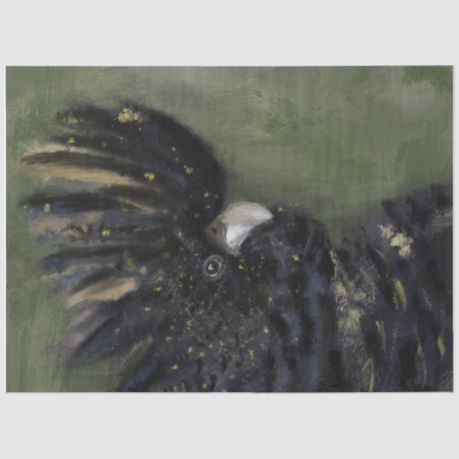 Papel australiano de desenlace de coca negra  (Anverso)