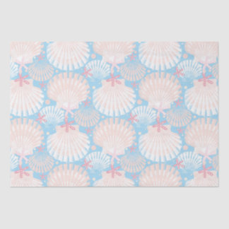 Papel azul de los Navidades costeros