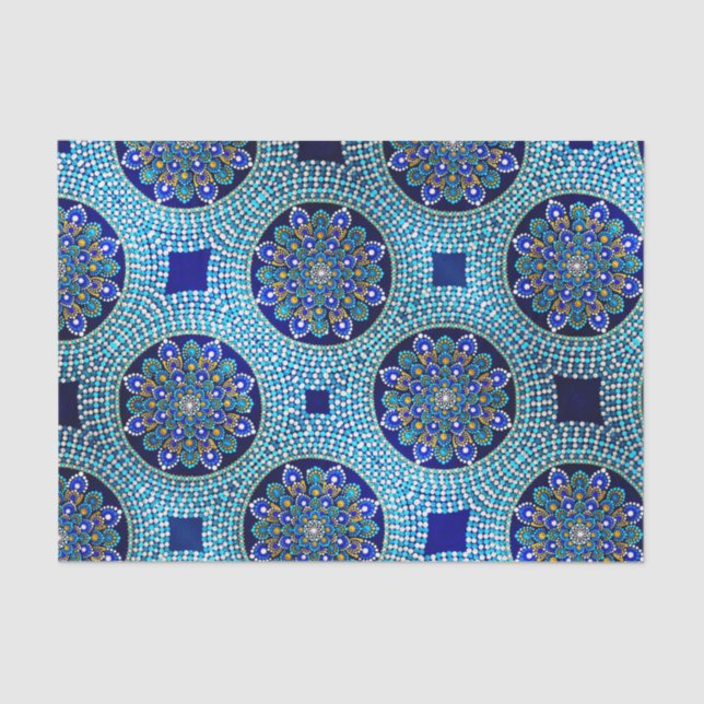 Papel azul real (Anverso)