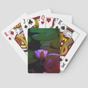 Papel azul rosado, cartas de juego