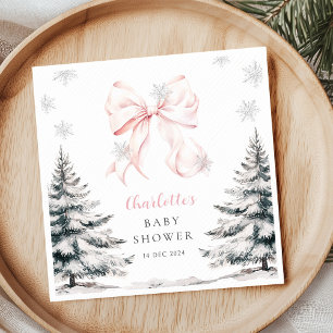 Papel Bebé está frío fuera de la servilleta Baby Shower
