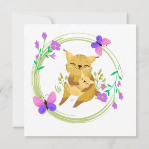 Papel blanco para mamá y bebé
