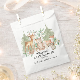 Papel Bolsa de Baby Shower de los amigos neutrales de Wo