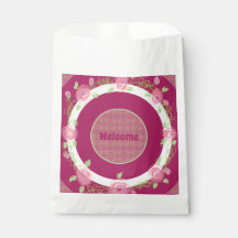 Bolsa de bienvenida personalizada para los invitad