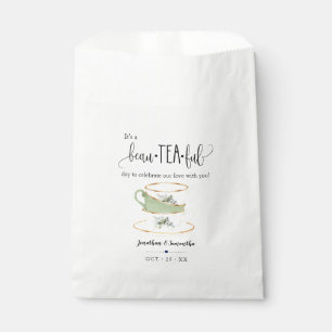 Papel Bolsa de boda de eucalipto Bags verde