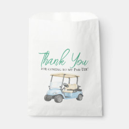 Papel Bolsa de Cumpleaños de Golf Primera Bola en el Hoy