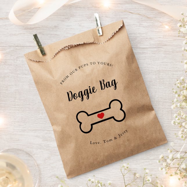 Papel Bolsa de doggie (Cortado)