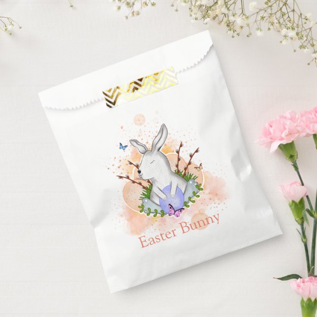 Papel Bolsa de Favor de Conejo de Pascua (Sellado)