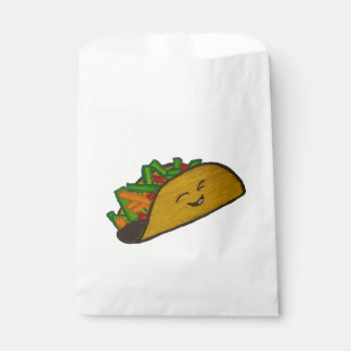 Papel Bolsa de Favor de Fiesta de Taco