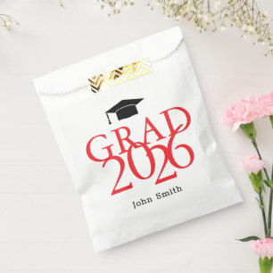 Papel Bolsa de Favor de Graduación GRAD 2025 Personaliza