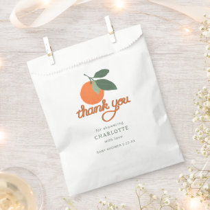 Papel Bolsa De Favor De La Pequeña Cementina De Baby Sho