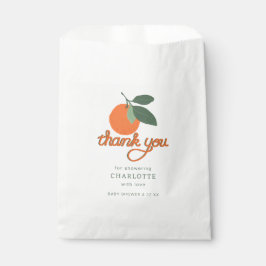 Papel Bolsa De Favor De La Pequeña Cementina De Baby Sho