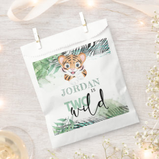 Papel Bolsa de Favor de la Selva de León personalizada p